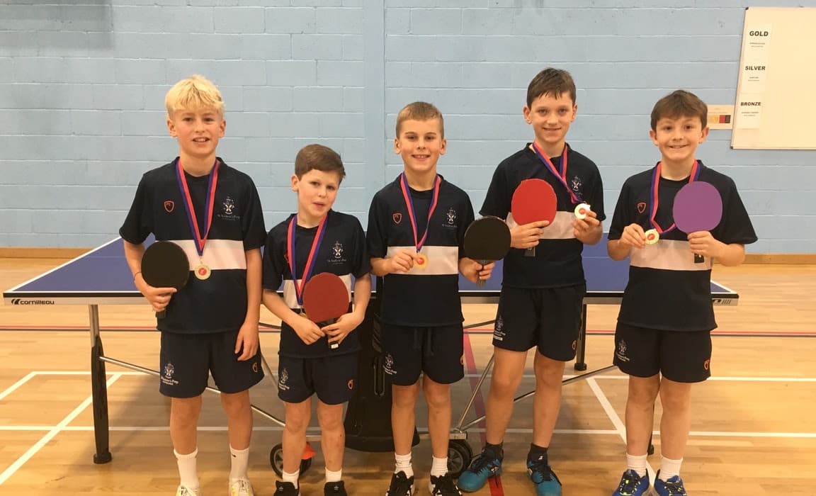 St Andrew’s Prep makes regional finals of Schools Team Table Tennis competition